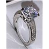 Image 3 : Ladies Brilliant Cut 1.0 Carat Solitaire Engagement style Ring size 7