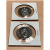 Image 4 : Royal Canadian Mint Set of 2 NEW 2021 50 cent coins in holders