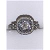 Image 4 : Ladies Cusion Cut 1.0 Carat Solitaire Cluster Top Ring size 7