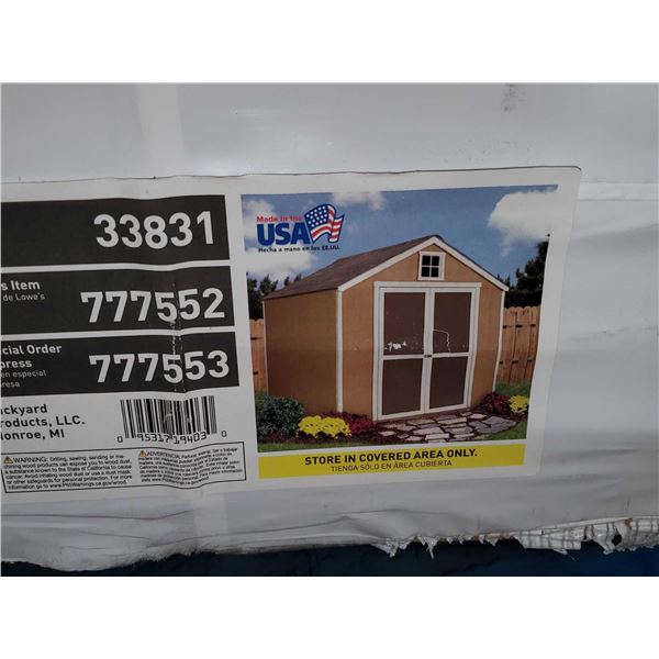 *NEW* Heartland Belmont 8'x10'?Storage Shed Kit - Model #33831