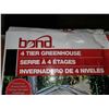 Image 3 : NEW Bond 4 Tier Greenhouse Kit 49.2x11.8x26.7"