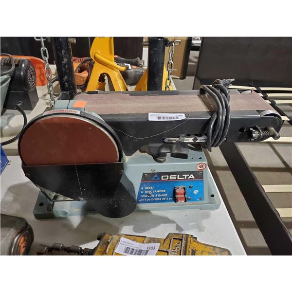 Delta Electric 4" Belt /6" Disc Sander
