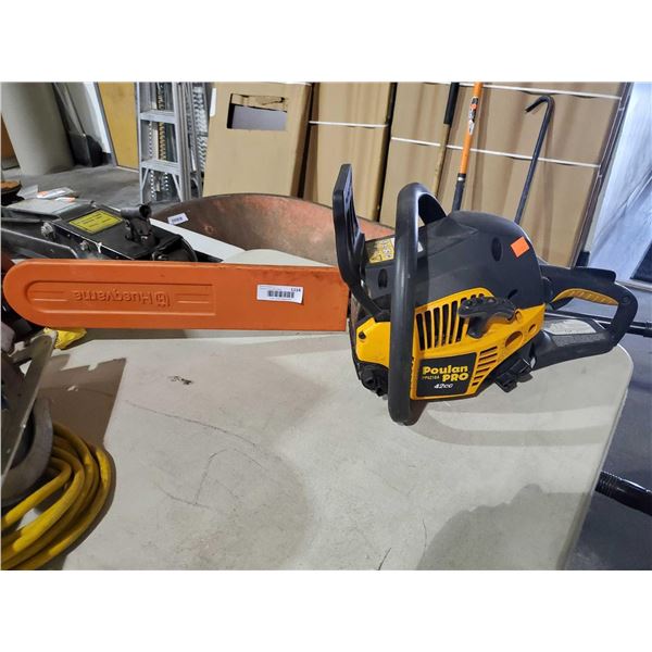 Poulan Pro 42cc Chain Saw