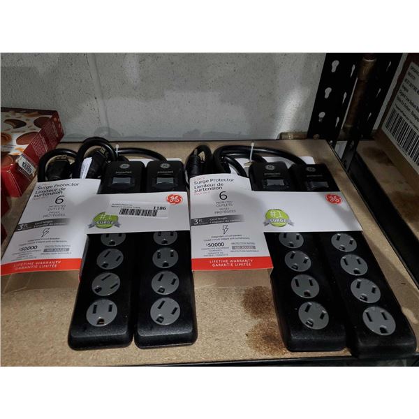 *NEW* GE Surge Protector Power Bars 2X 2 pack