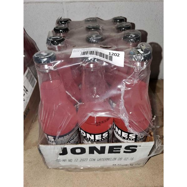 Jones Watermelon Soda 12x355ml