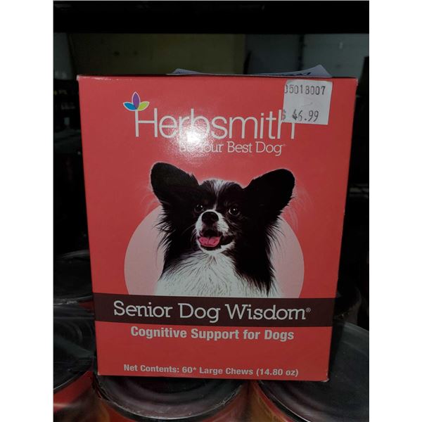 Herbsmith Chewable Senior Dog Wisdom Cognitive Support for Dogs 14.80oz