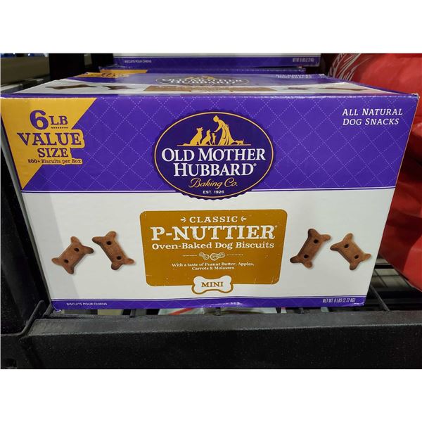 Old Mother Hubbard Classic Peanut Butter Mini Dog Biscuits 6Lbs