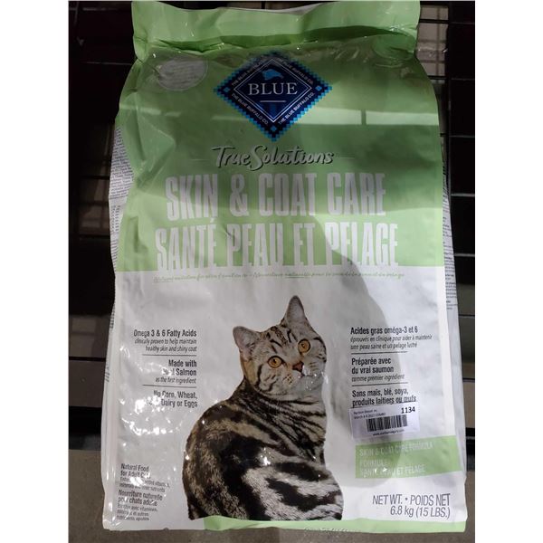 Blue Buffalo True Selections Skin & Coat Dry Cat Kibble 15 Lbs