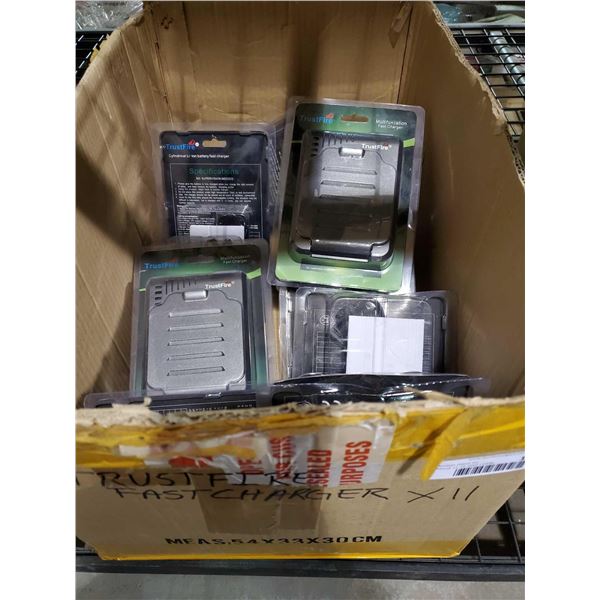 NEW  Trustfire Battery Charges Lot of 11