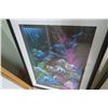 Image 3 : FRAMED MARINE LIFE ART  2 X THE MONEY