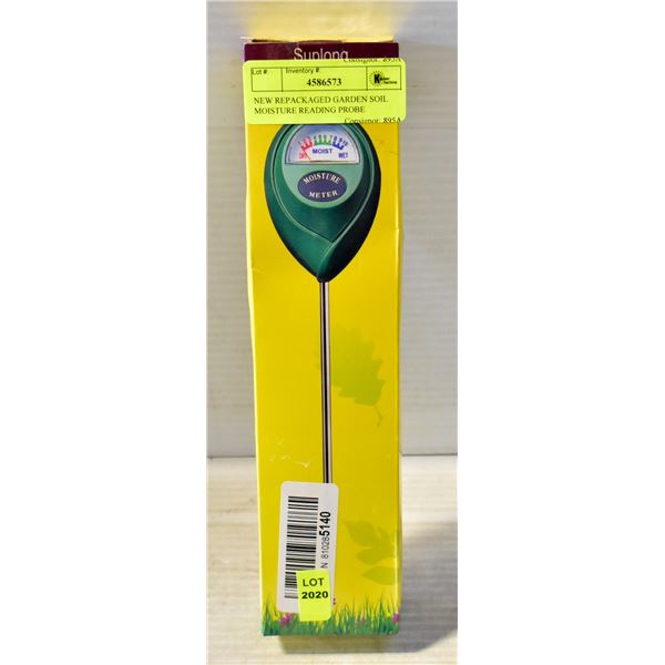 NEW REPACKAGED GARDEN SOIL MOISTURE READING PROBE