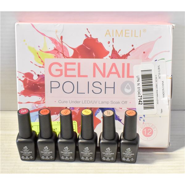 LOT OF 2 NAIL POLISH COSMETIC PRODUCTS,