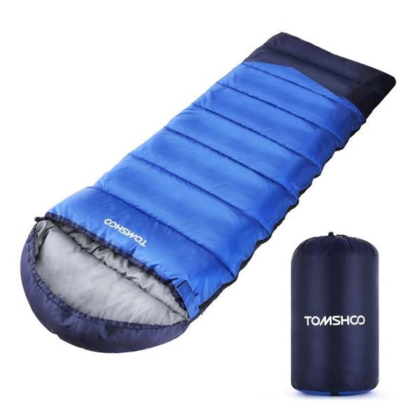 NEW TOMSHOO WINTER SINGLE ENVELOPE SLEEPING BAG