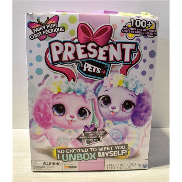 NEW REPACKAGED PRESENT PETS WITH 100 PLUS SOUNDS