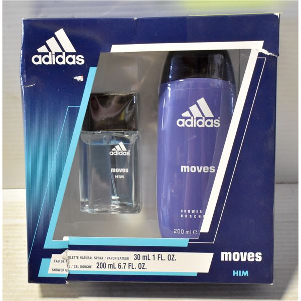 ADIDAS  MOVES  FOR HIM 2 EAU DE TOILETTE & SHOWER