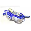 Image 1 : 2 BLUE COLLAR 2 LEASH FITS 8-12 INCH NECK