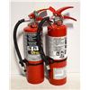 Image 1 : LOT OF 2  5-7LBS CHARGED FIRE EXTINGUISHERS