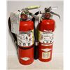 Image 1 : LOT OF 2  5-7LBS CHARGED FIRE EXTINGUISHERS
