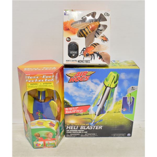 NEW AIR HOGS HELI BLASTER AIR