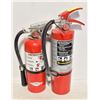 Image 1 : LOT OF 2  5-7LBS FIRE EXTINGUISHERS