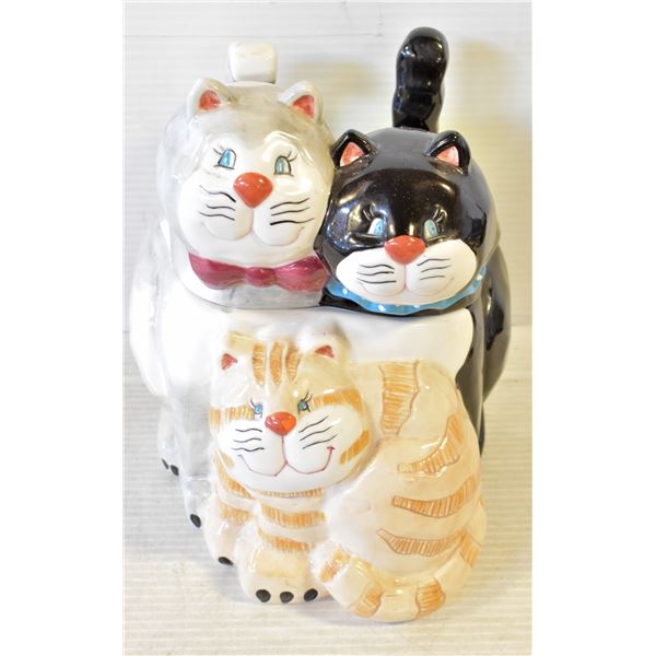 CATS COOKIE JAR