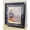 Image 1 : FRAMED GREY CUP EDMONTON ESKIMOS 1978-1982