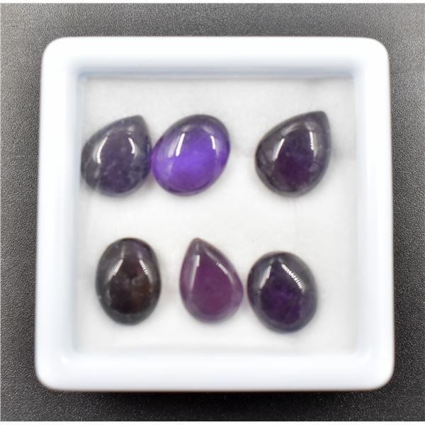 #165-NATURAL PURPLE AMETHYST GEMSTONE 22.45CT