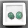 Image 1 : #157- GREEN EMERALD GEMSTONE 6.70CT