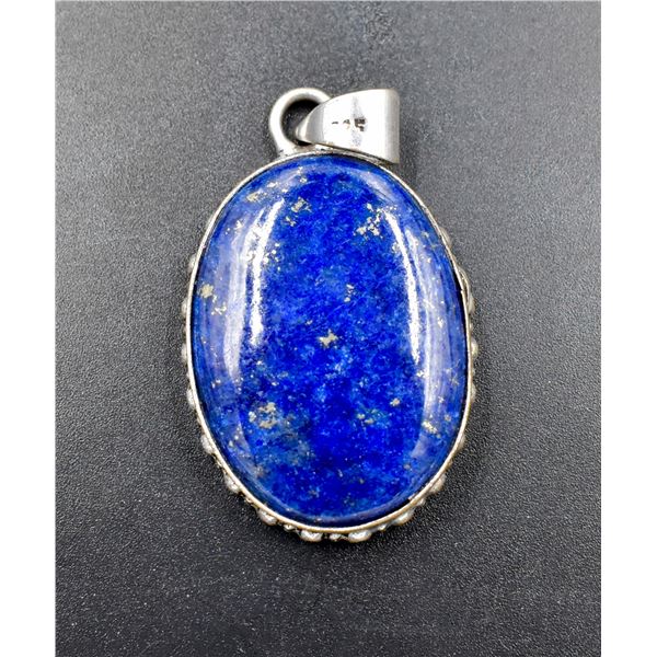 #23-NATURAL LAPIZ LAZULI PENDANT