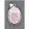 Image 1 : #14-NATURAL PINK ROSE QUARTZ PENDANT