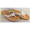 Image 1 : PAIR OF NEW LADIES SUMMER SANDALS - WHITE