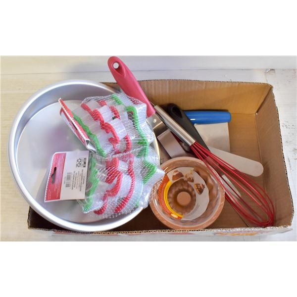 FLAT OF NEW KITCHEN / BAKING  ACCESSORIES