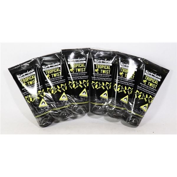 6 PACK SHAMPOOHEADS PRO MOISTURISING CONDITIONER