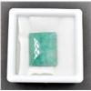 Image 1 : #119-GREEN EMERALD  GEMSTONE 22.35CT/15.6X19.7MM