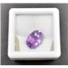 Image 1 : #172-NATURAL PURPLE AMETHYST GEMSTONE 4.70CT