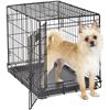 Image 1 : BRAND NEW SINGLE DOOR FOLDING METALDOG CRATE