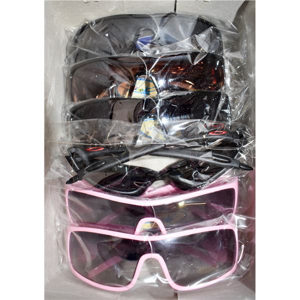 6 PAIRS OF ASSORTED DESIGNER & REPLICA SUNGLASSES