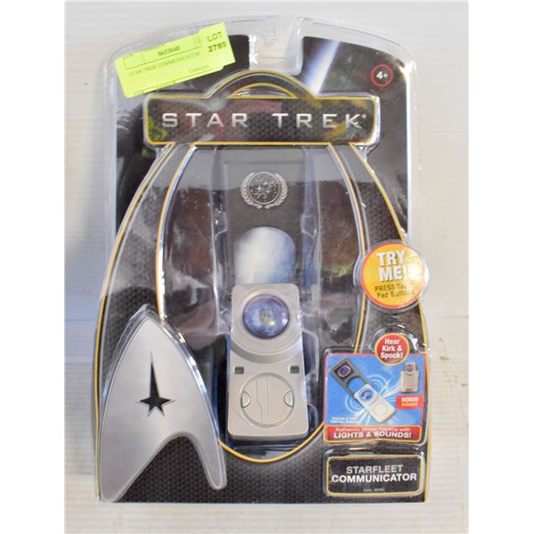 STAR TREK COMMUNICATOR