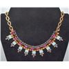 Image 1 : J.CREW CRYSTAL NECKLACE MULTI COLOURED