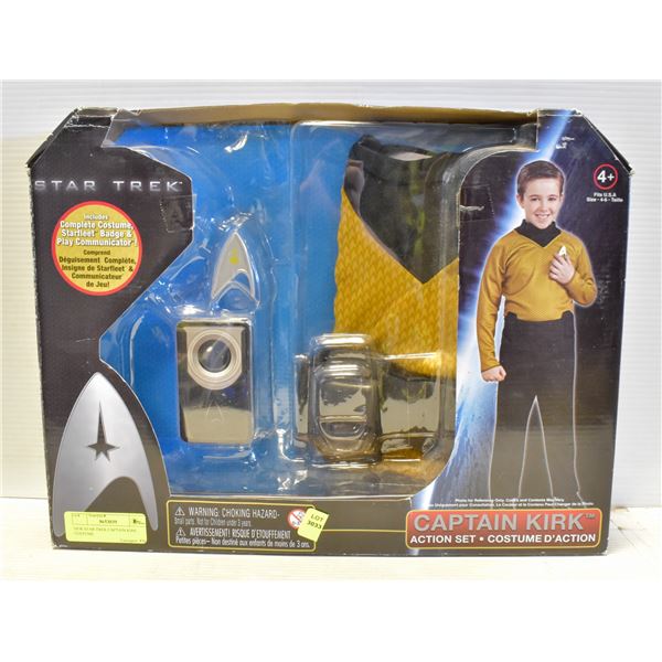 NEW STAR TREK CAPTAIN KIRK COSTUME