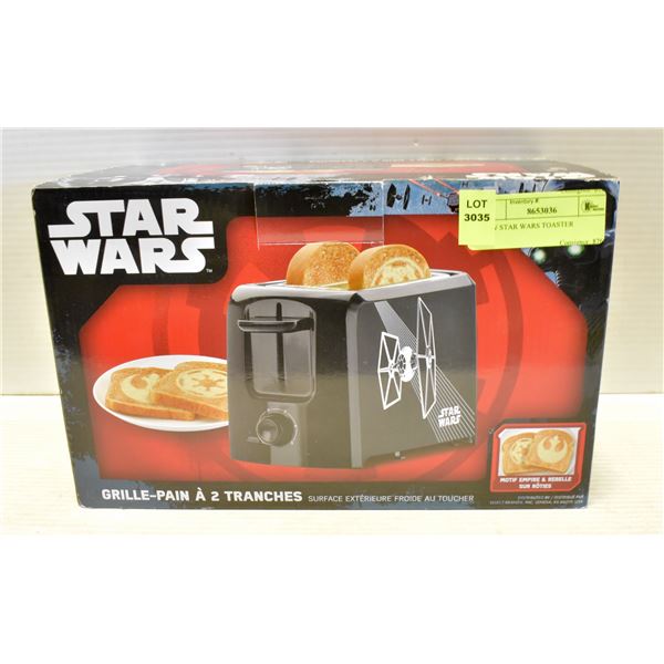 NEW STAR WARS TOASTER