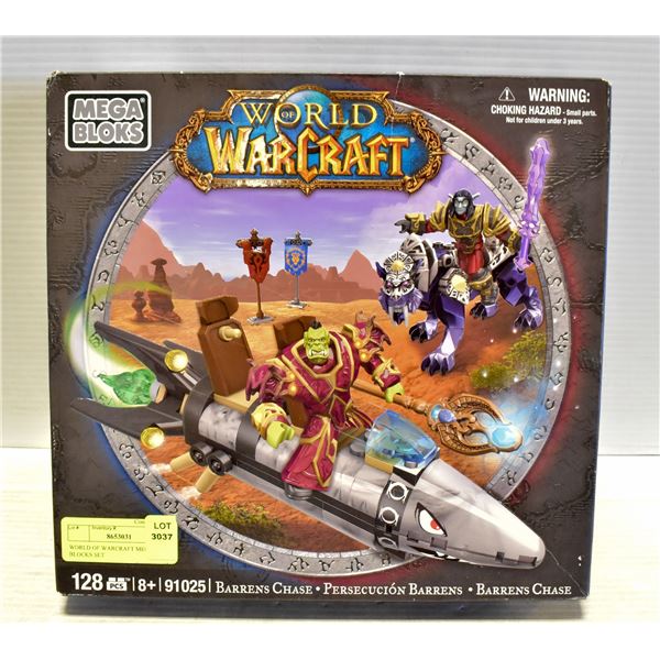 WORLD OF WARCRAFT MEGA BLOCKS SET