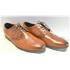 Image 1 : NEW BROWN DRESS SHOES - SIZE 8