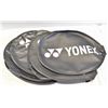 Image 1 : LOT OF 6 NEVER USED FAUX LEATHER YONEX BADMINTON