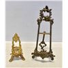 Image 1 : 2 VINTAGE BRASS ART EASELS