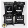 Image 1 : FOUR NEW PACKS OF ELF MAKEUP REMOVER CLOTHS