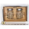 Image 1 : NEW SKULL THEME SALT AND PEPPER SHAKER SET