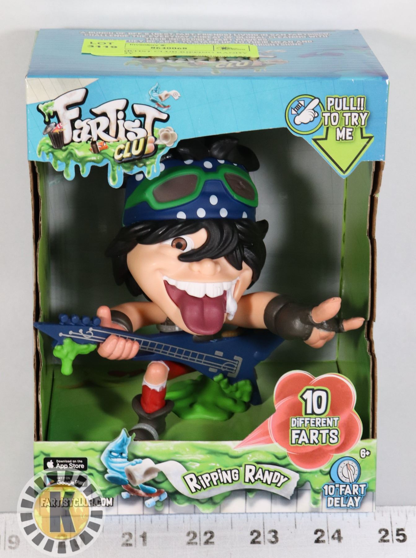 Rippin Randy NEW FARTIST CLUB RIPPING RANDY KIDS TOY