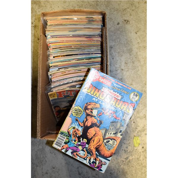 BOX OF ESTATE OLD COMICS