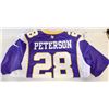 Image 1 : VIKINGS 'PETERSON' JERSEY SIZE MED